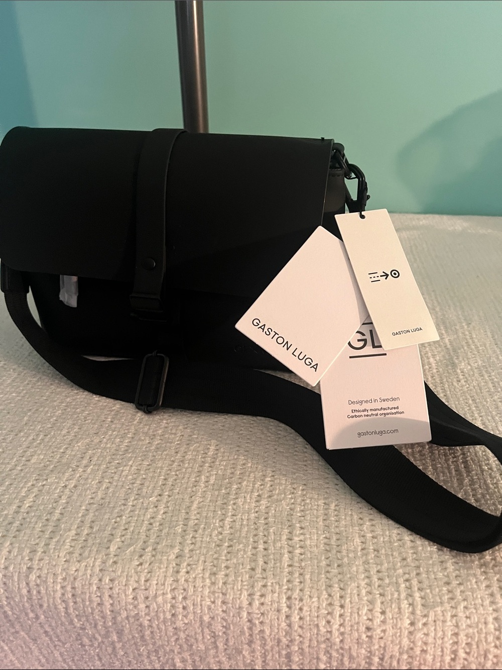 Black Crossbody Camera Bag Gaston Luga X Nikon